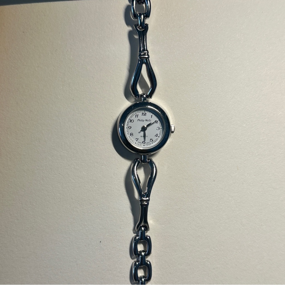 Philip Wells Silver Bracelet Watch